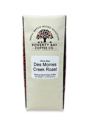Des Moines Creek - Medium Dark Roast Des Moines Creek - Medium Dark Roast