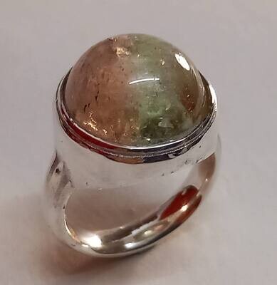 Turmalin Ring Silber (Nickelfrei)