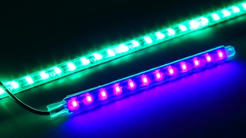 (SET OF 2) FLEX LIGHT SERIES WATERPROOF LIGHTS - ULTRA LOW PROFILE LED LIGHTS