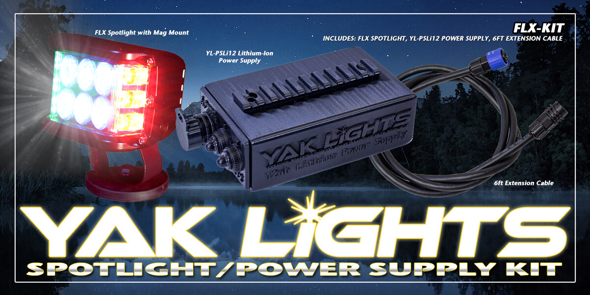 FLX SPOTLIGHT WITH YL-PSLi12 POWER SUPPLY KIT