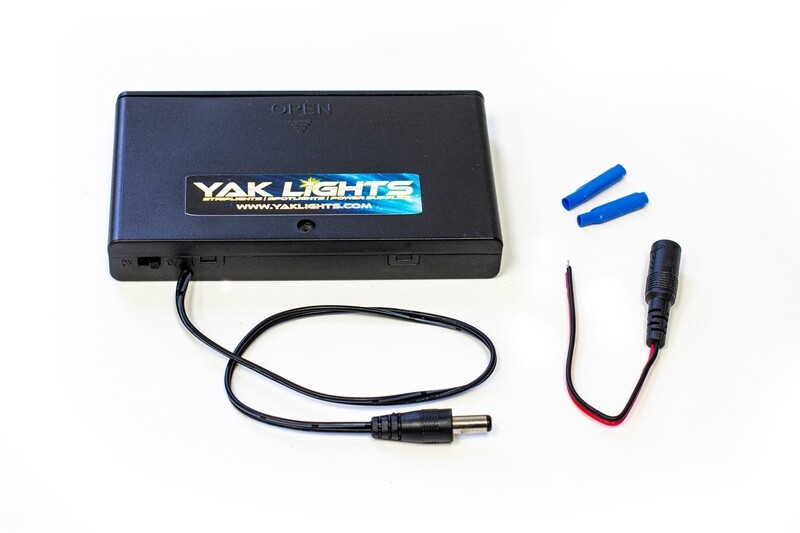 YL-PB Yak Lights 12v AA Battery Box