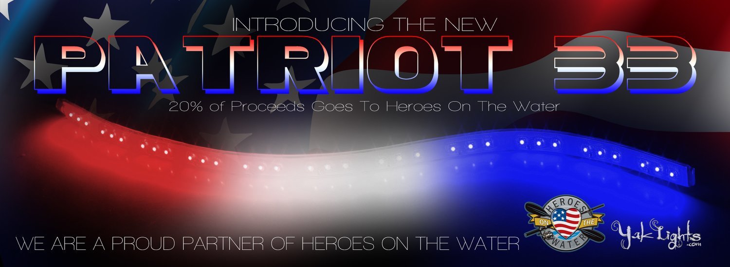(Single Strip) Patriot 33 - Heroes on the Water Special Edition Light Strip