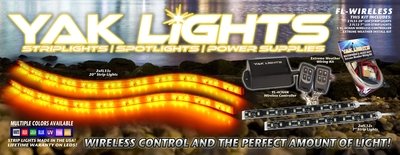 FL-WIRELESS Lighting Kit - The easiest light kit to install and control!