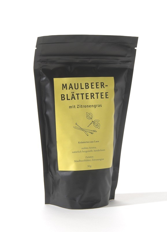 Maulbeerblätter-Tee mit Zitronengras