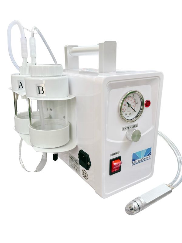 2-in-1 Crystal and Diamond Microdermabrasion Machine (White)