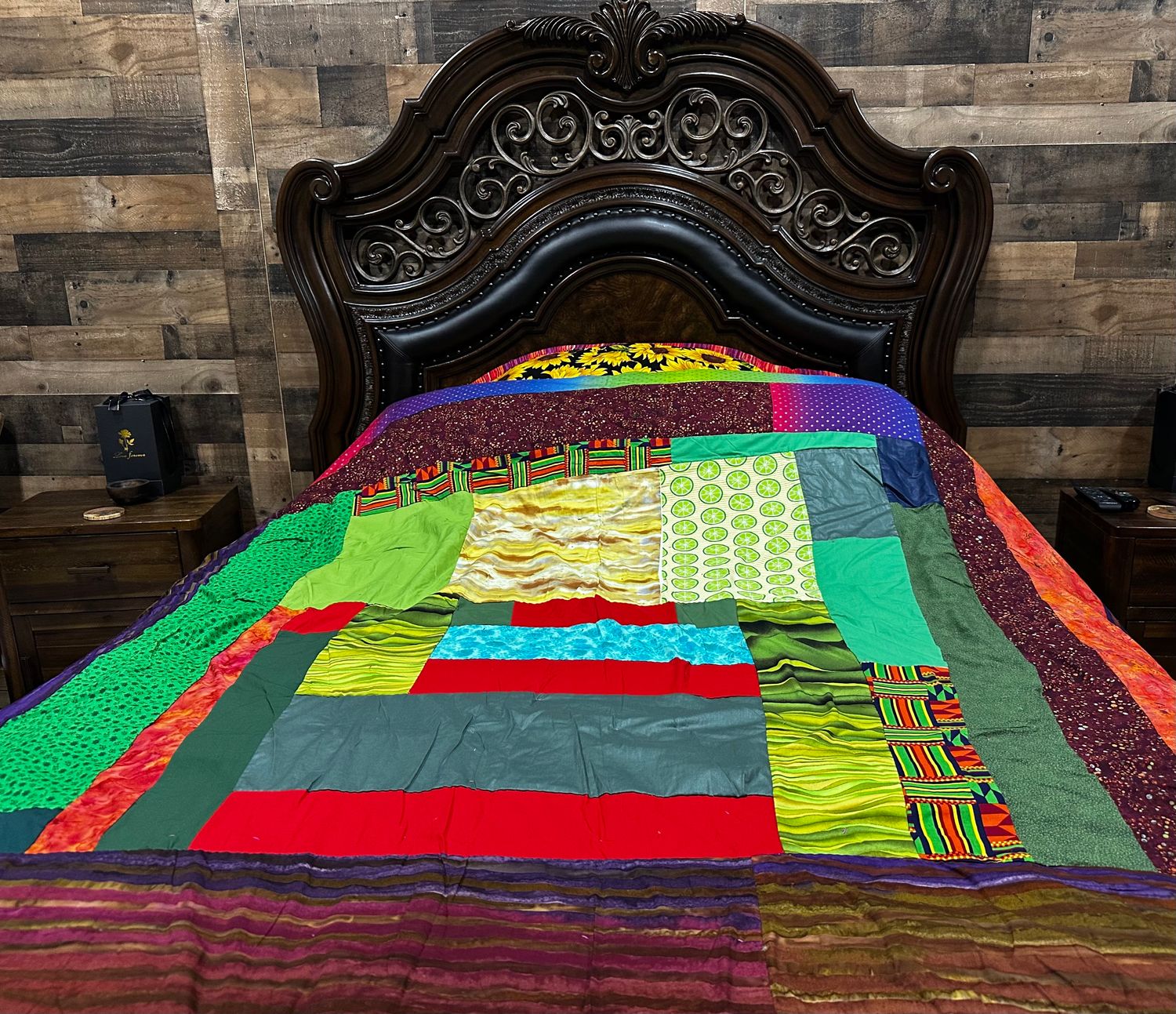 Granny's Hands Patchwork Quilt 1