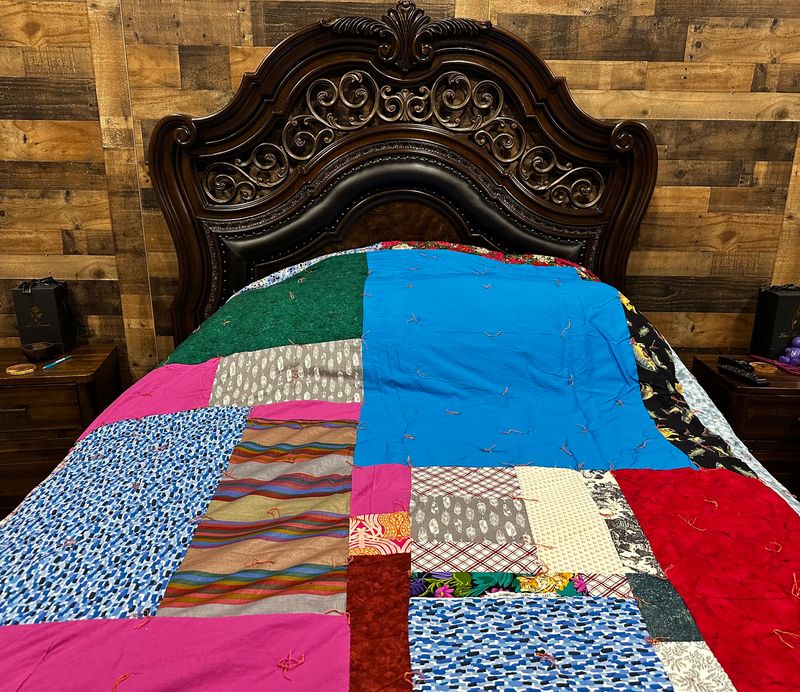 Granny's Hands Patchwork Quilt 2