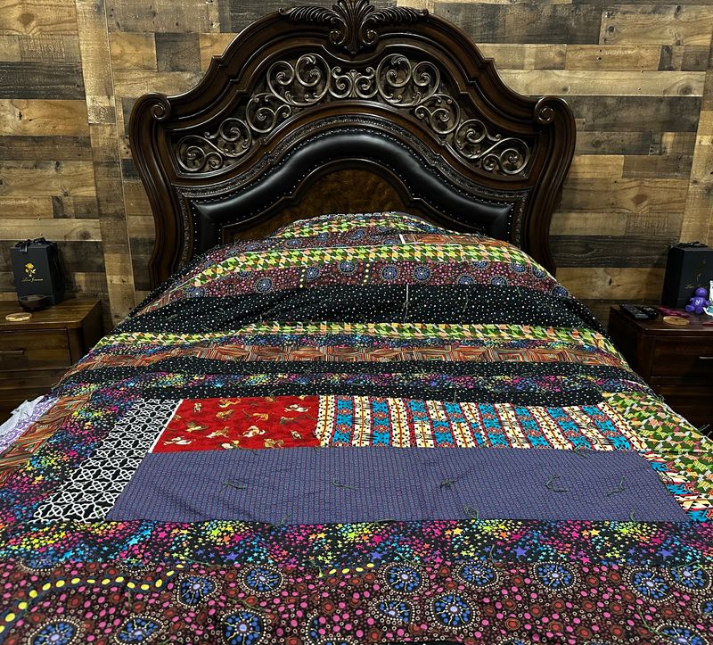 Sea Island Sewn Patchwork Quilt