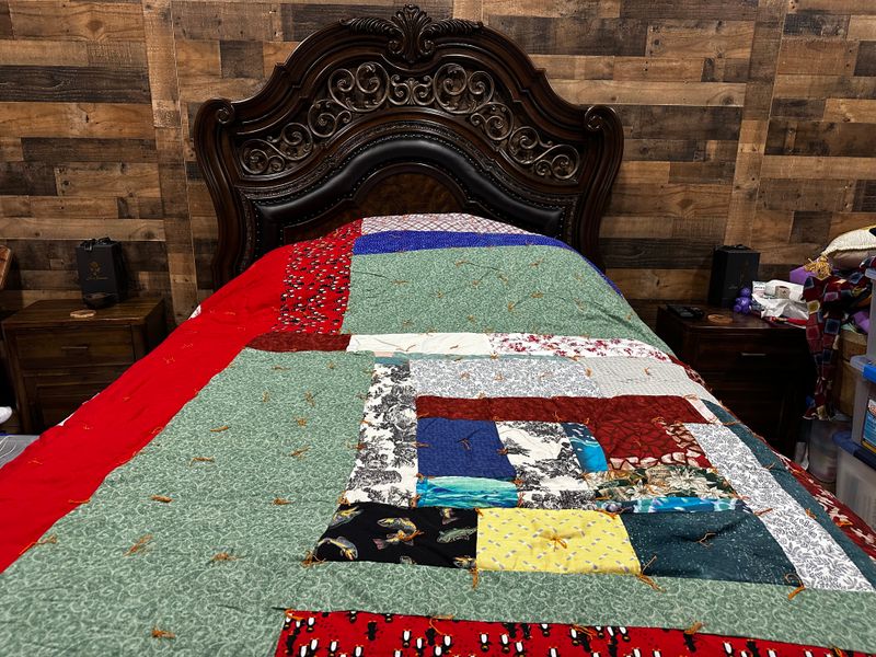 Sea Island Sewn Patchwork Quilt