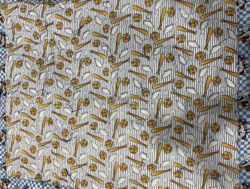 Holmes Heritage Batters Up Baby Quilt