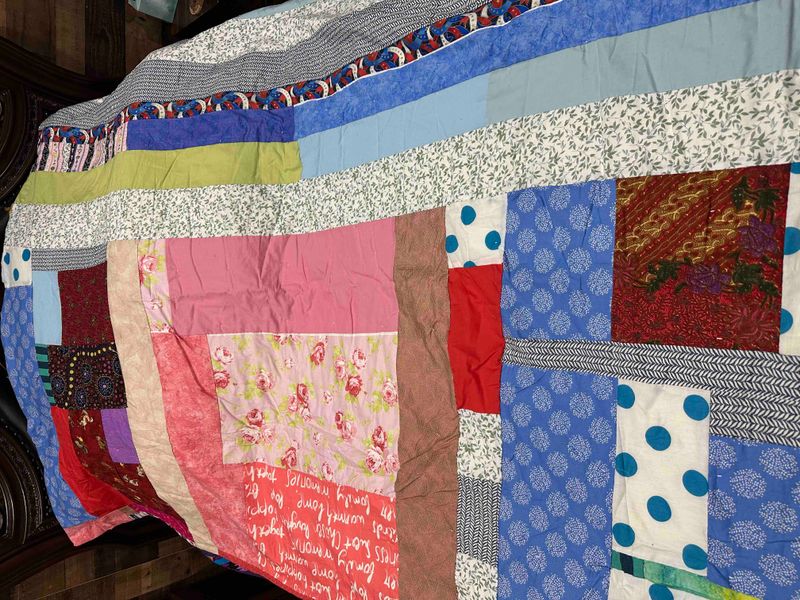 Holmes Heritage Gullah/Geechee Patchwork Blues