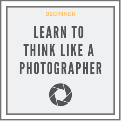 Learn To Think Like A Photographer