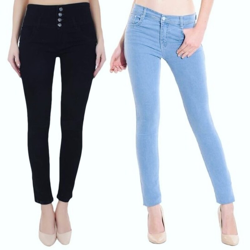 Pretty Women&#39;s Jeans Buy-1 Get-1 Free