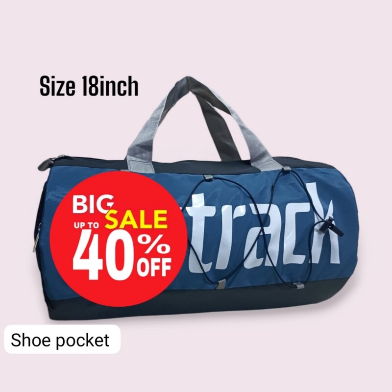 Attractive Travel Bag Gym Bag With Shoe Pocket