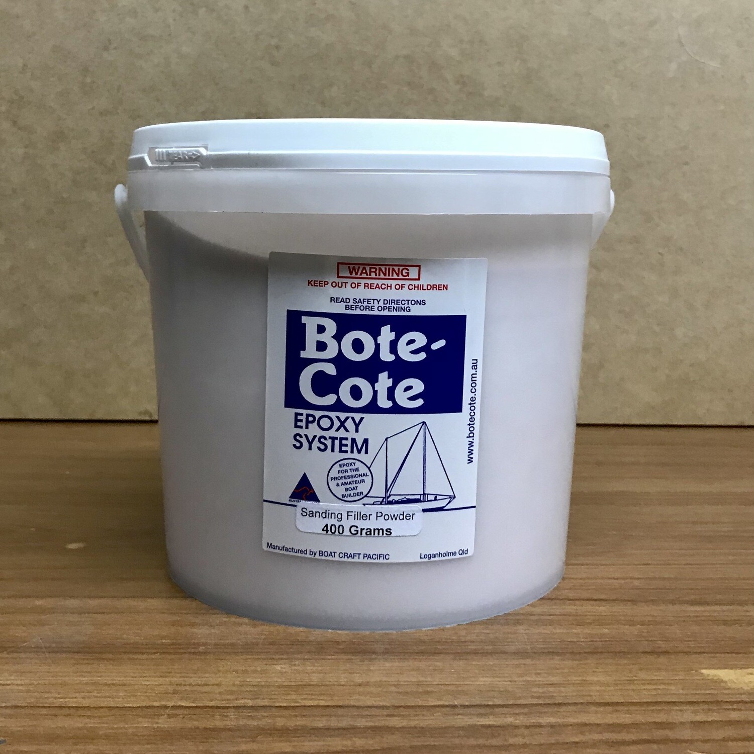 Bote Cote Lightweight Sanding Filler Powder 400g