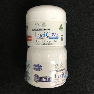 LuciClear Clear Gel Epox-E-Glue 150g kit