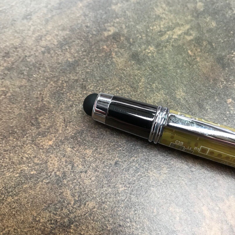 GPW Stylus Sierra Chrome &amp; Gun Metal Pen Kit