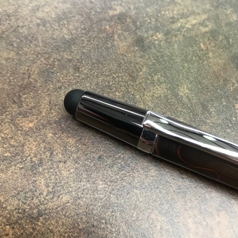 GPW Stylus Flat Top Sierra Chrome &amp; Gun Metal Pen Kit