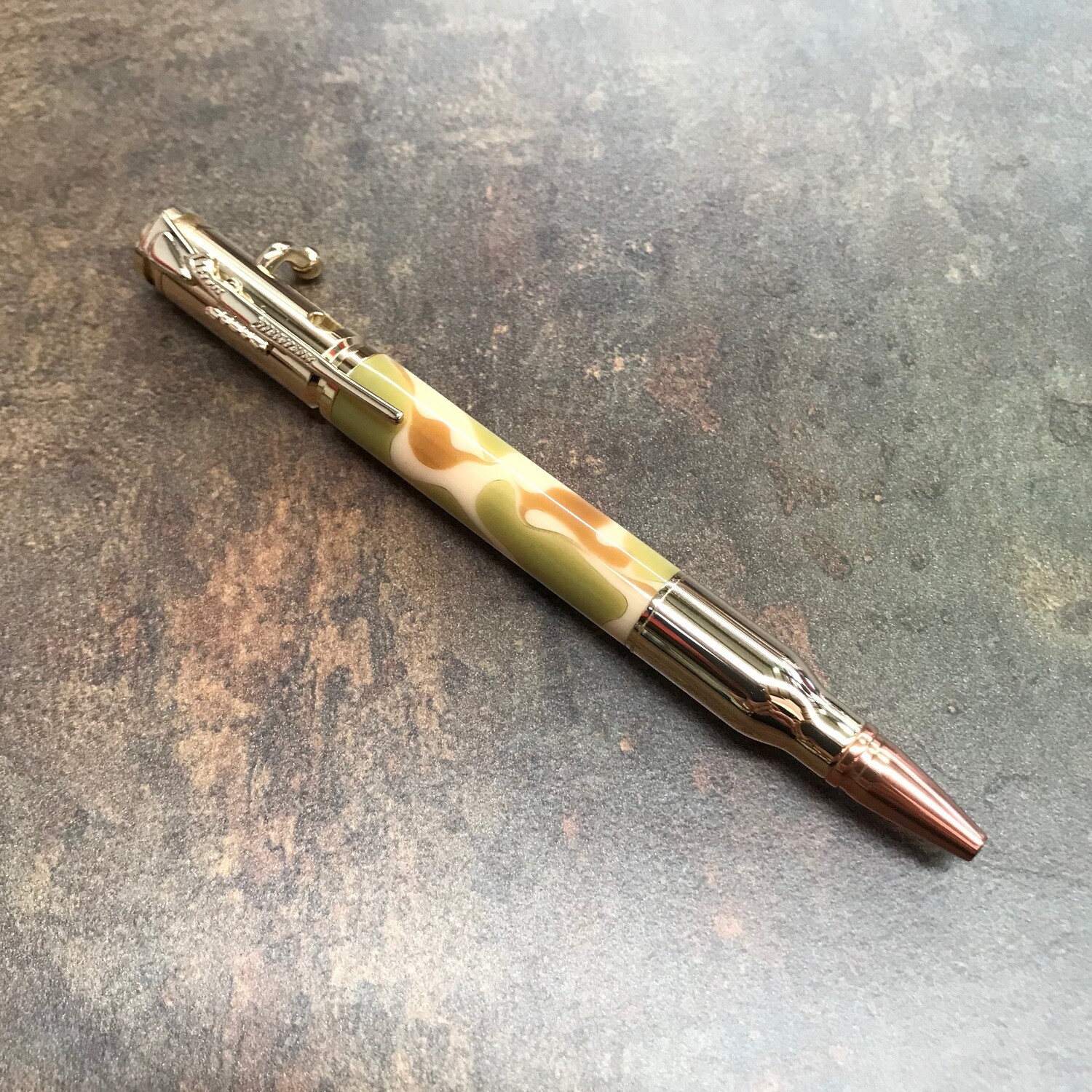 GPW Bullet Bolt Action 24K Gold &amp; Rose Gold Pen Kit