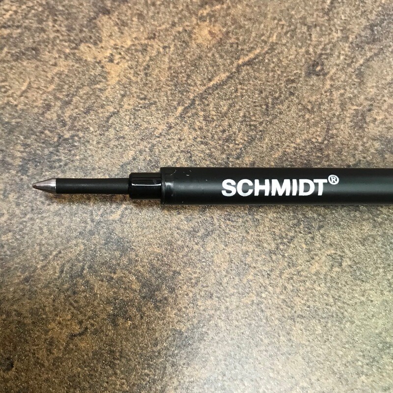 Schmidt 888 F Black Rollerball Refill