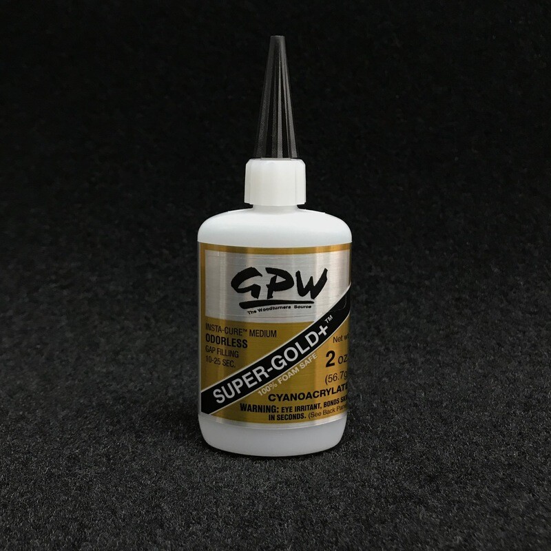 GPW 2oz Super Gold Plus CA Super Glue