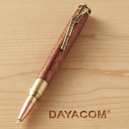 Dayacom Antique Brass &amp; Antique Copper John Wayne Bullet Pen Kit