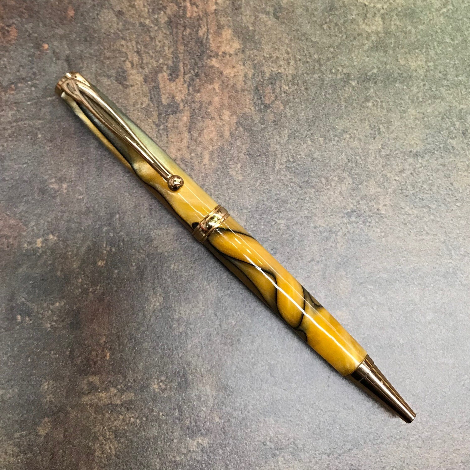 Dayacom Fat Designer 24k Gold Slimline Pen Kit 5 Pack