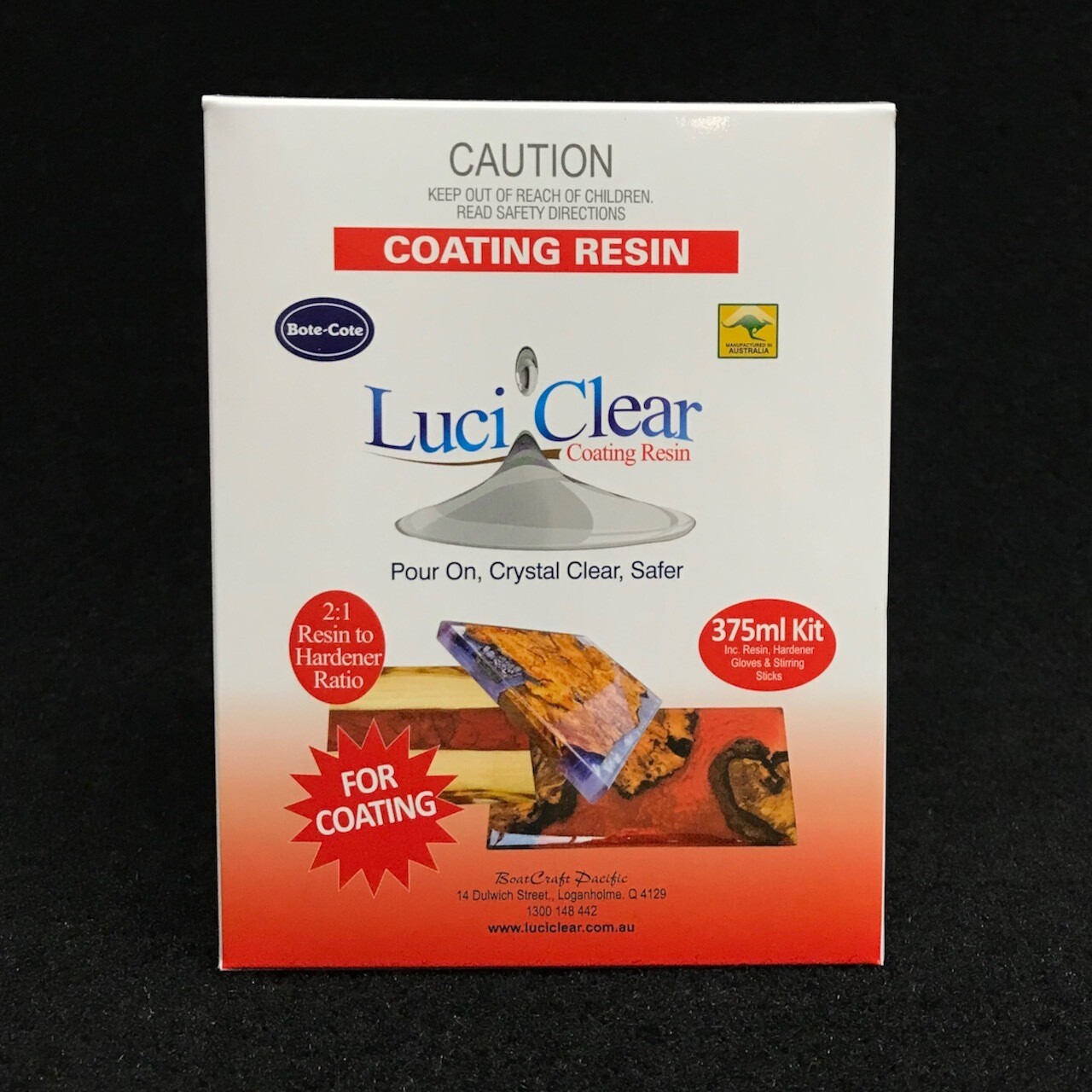 Luci Clear 375ml Coating Resin