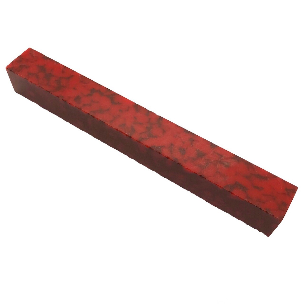 Tomato Red with Red chip Acrylic Blank
