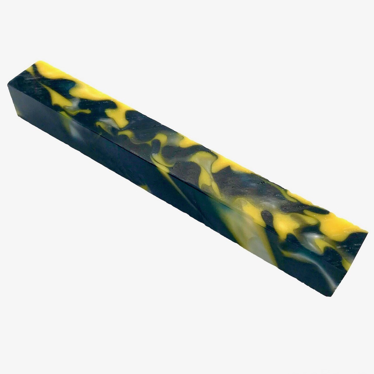 Navy, White and Yellow Acrylic Blank