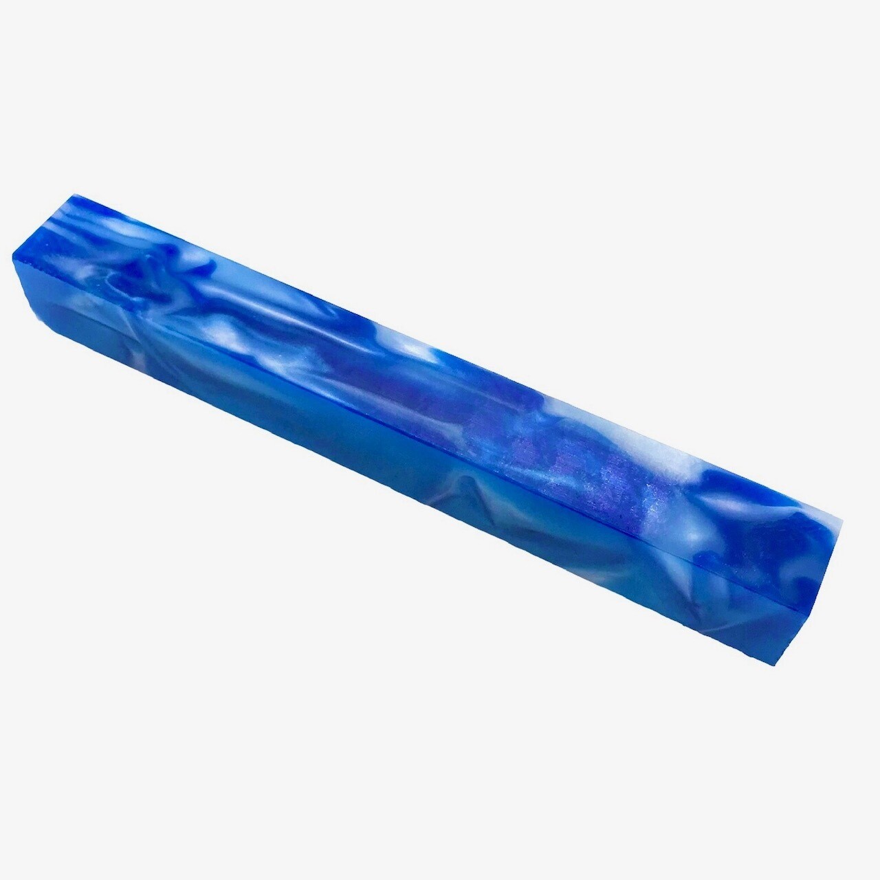Blue and White Acrylic Blank