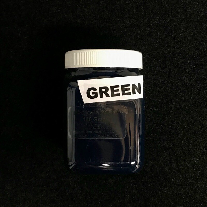 Green Epoxy Pigment Paste 100g
