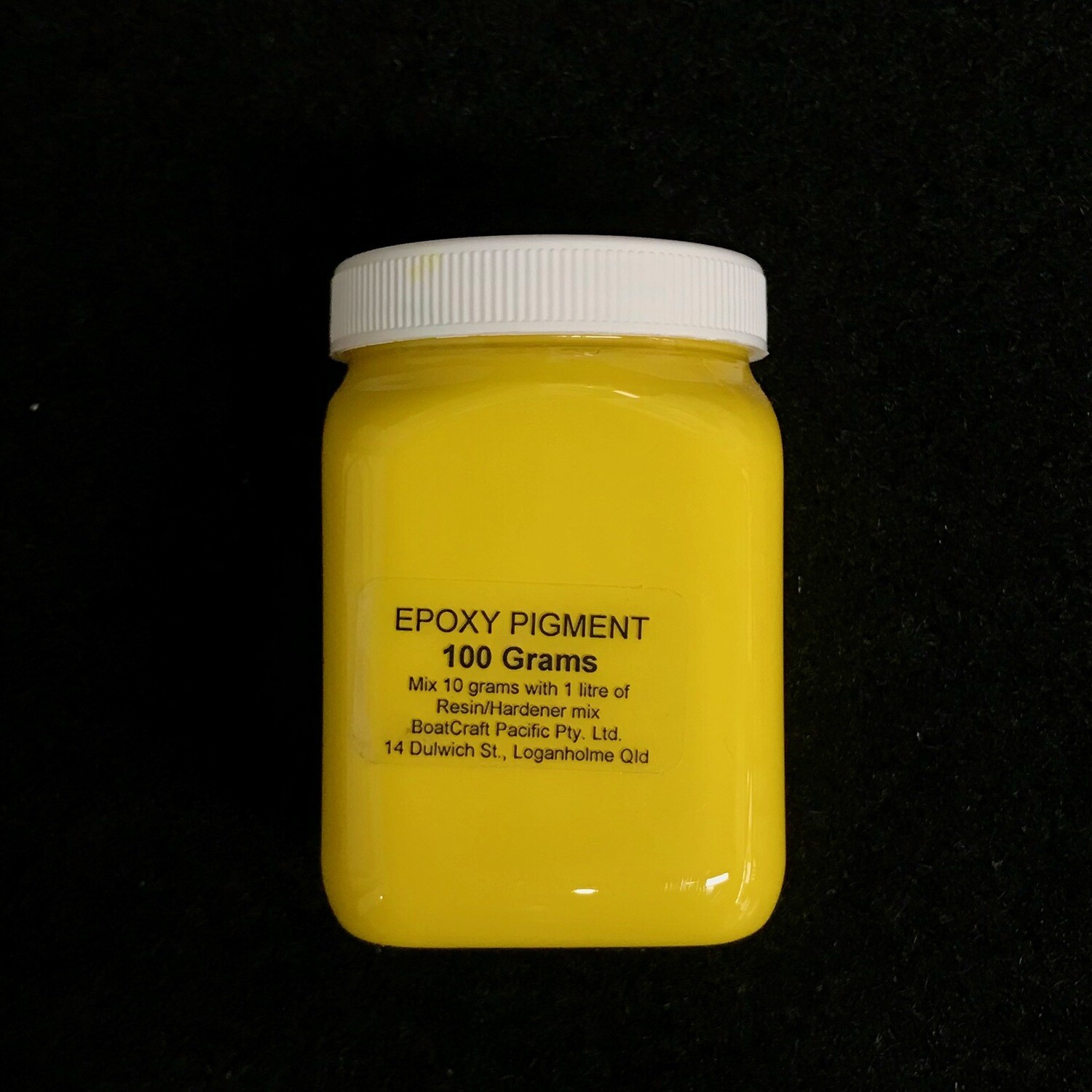 Yellow Epoxy Pigment Paste 100g