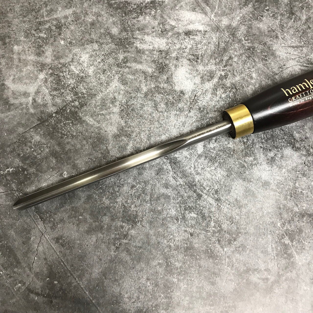 Hamlet 3/8" (9.5mm) Masterflute Bowl Gouge Celtic Grind