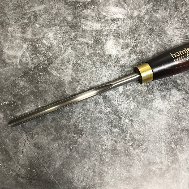 Hamlet 3/8" (9.5mm) Masterflute Bowl Gouge Celtic Grind