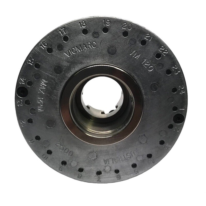 Vicmarc VM120 Chuck with Insert and No Jaws
