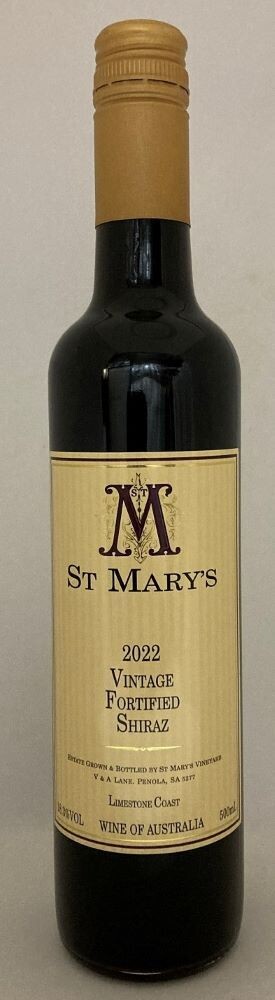 St Mary's Wines 2023 Vintage Fortified Shiraz