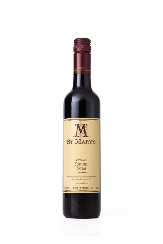 St Mary's Wines 2023 Vintage Fortified Shiraz St Mary's Wines 2023 Vintage Fortified Shiraz