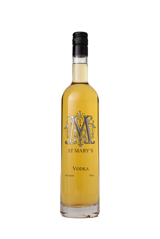 Vodka. Spiced pear infused.