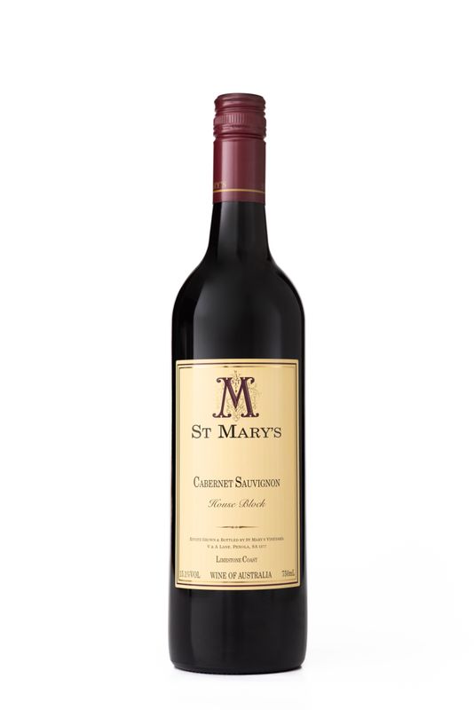 St Mary's Wines 2023 House Block Cabernet Sauvignon St Mary's Wines 2023 House Block Cabernet Sauvignon