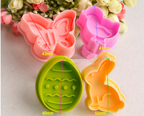 Easter Cookie Stamps - Set of 4 designs