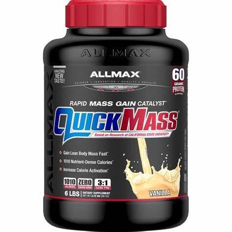 AllMax Nutrition QuickMass, Vanilla 6Lbs.