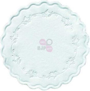 Onderzetters Romance Ø9cm wit