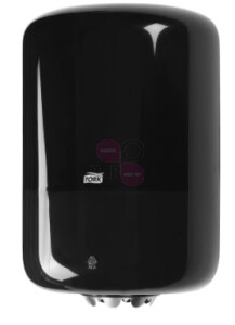 Tork Midi-rol Dispenser Zwart M2 Tork Midi-rol Dispenser Zwart M2