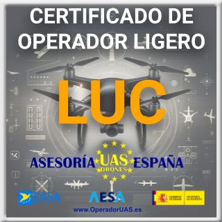 LUC CERTIFICADO DE OPERADOR LIGERO