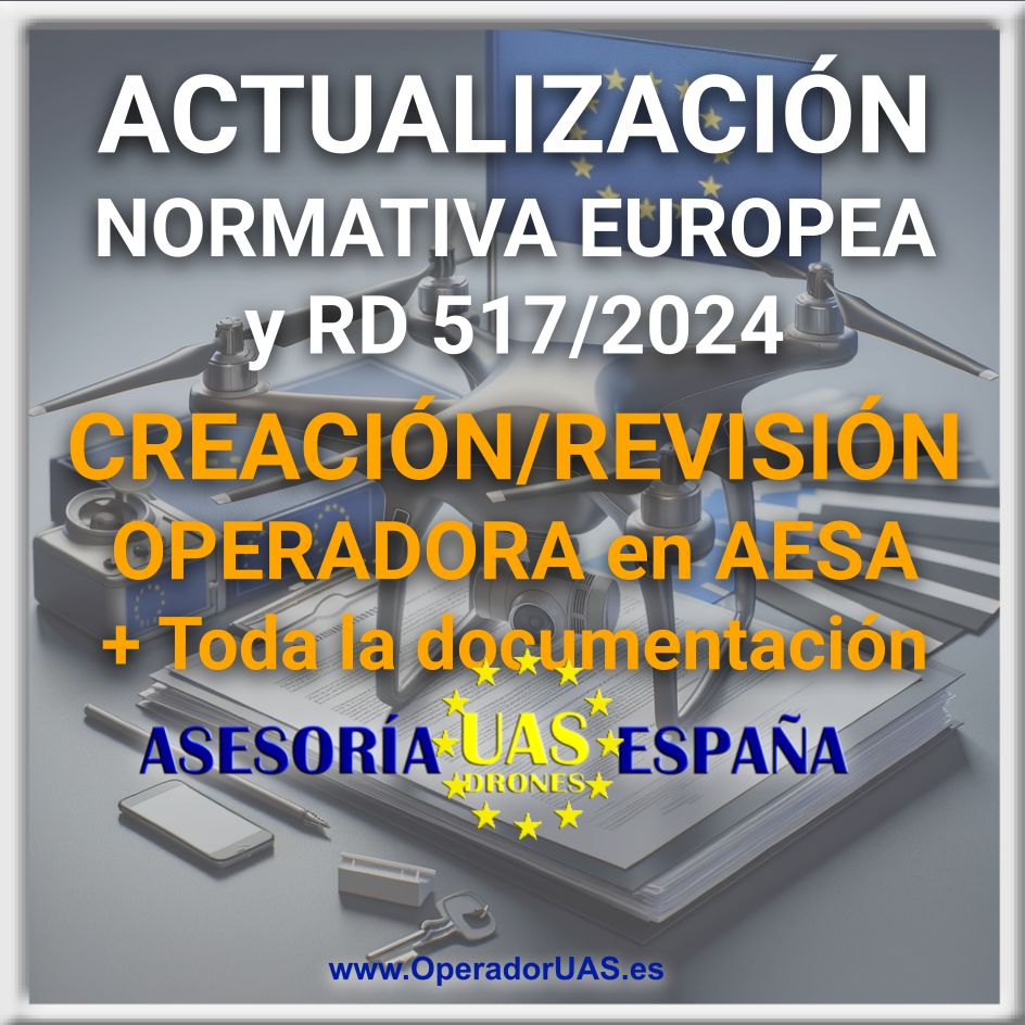 ACTUALIZACIÓN DRONES RD 517/2024
