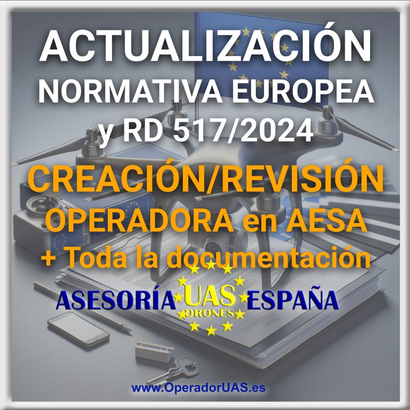 ACTUALIZACIÓN DRONES RD 517/2024