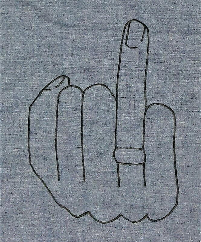 Stickdatei Männerhand 16x 26