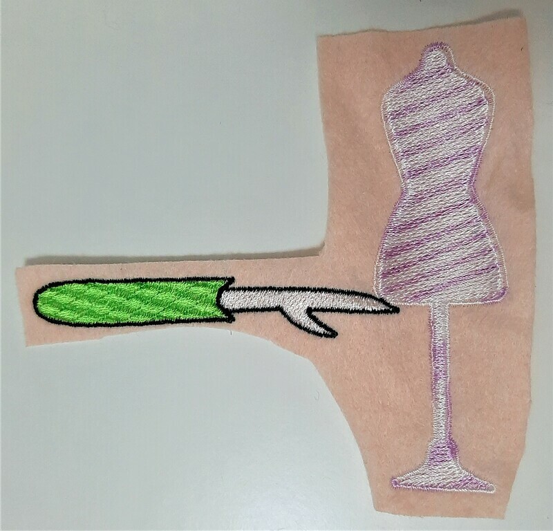 Stickdatei Schneiderbüste 10 x 10