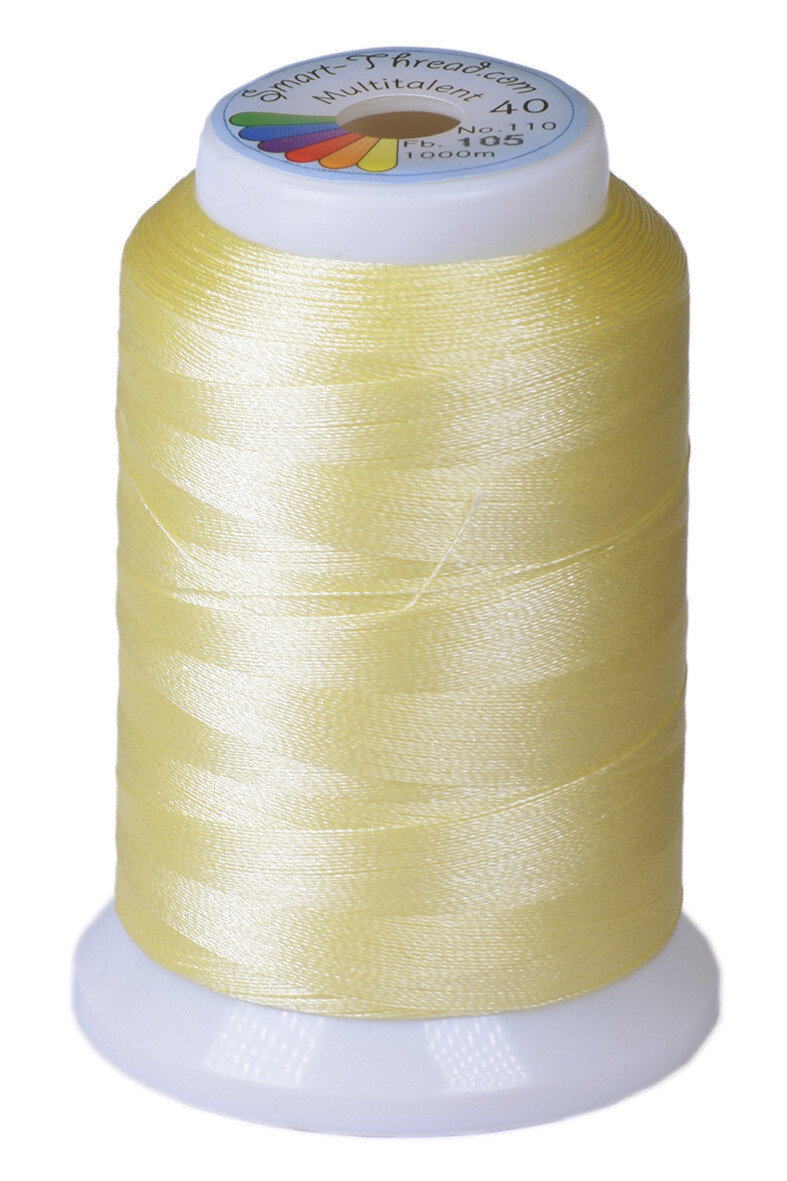 105 pastell zart gelb, Garn 1000 m*
